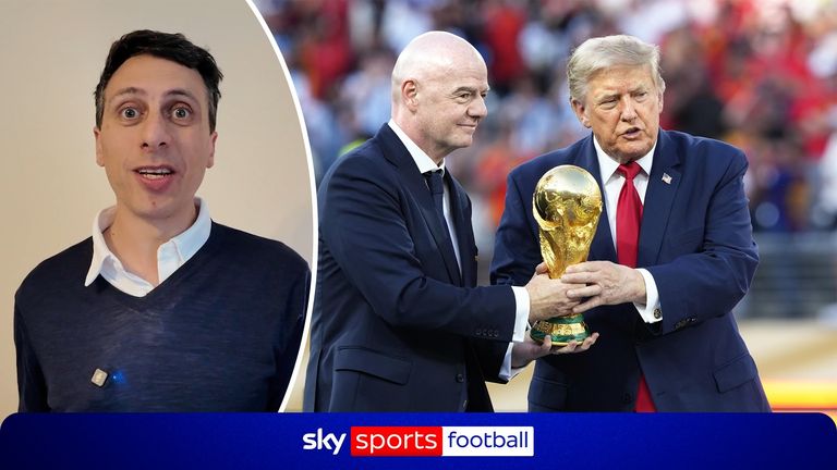 世界杯:国际足联主席詹尼·因凡蒂诺提出3000万英镑激励,鼓励成员支持有争议的私人投资计划